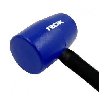 ROK Maillet en caoutchouc de 16 oz - Poignée en fibre de verre